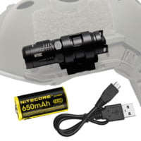Nitecore MT10C CREE XM-L2 U2 Rotary Helmet Mounting Rechargeable Flashlight Kit