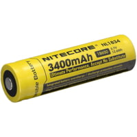 Nitecore NL1834 3400mAh Rechargeable 18650 Battery