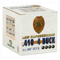 Nobelsport 410 Ga 3&quot; Buck Shot 4 Pellets 25 Pack