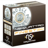 Nobelsport Ammo Quattro Finest 2.75" 1335fps. 24 Gram #7.5<