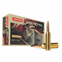 Norma 6.5mm PRC Whitetail 140 Grain Soft Point Brass Rifle Ammunition