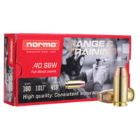 Norma Ammunition 611440020 Self Defense NXD 40 S&amp;W 180 Gr
