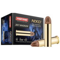 Norma .357 Magnum 80 Grain Monolithic Brass Cased Pistol Ammunition
