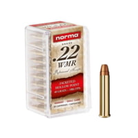Norma Rimfire .22 WMR 40 Grain Jacketed Hollow Point Brass Cased Ammunition