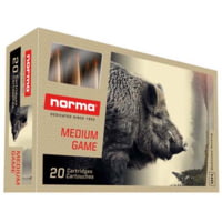 Norma TIPSTRIKE Varmint .22-250 Remington 55 Grain Brass Cased Centerfire Rifle Ammunition