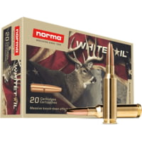 Norma Whitetail 6.5mm Creedmoor 140gr Brass Cased Centerfire Rifle Ammunition
