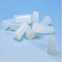 North American Reiss Silicone Rubber Stoppers, Solid SIZE-6, Pack of 12