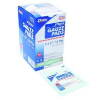 North Safety Products/Haus Gauze Pads Sterile 2x2 Pk100 067622