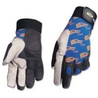 North Safety Products/Haus Gloves Sr Pro BLK/GRAY Sml 1PR M2900/7S