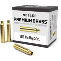 Nosler 10227 Centerfire Rifle 300 Win Mag Brass 50 Per Box