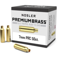 Nosler Premium Brass Unprimed Cases 7mm PRC Rifle Brass
