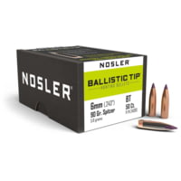 Nosler 24090 Ballistic Tip Hunting 6mm .243 90 GR Ballistic Tip Hunting 50 Box