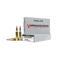 Nosler .243 Winchester Flat Base Tipped 70 grain Brass Cased Rifle Ammunition