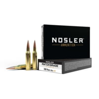 Nosler .260 Remington Round Nose Flat 130 grain Brass Cased Rifle Ammunition