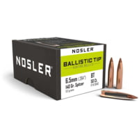 Nosler 26140 Ballistic Tip Hunting 6.5mm .264 140 GR Spitzer Point 50 Box