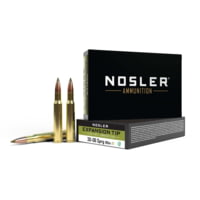 Nosler .30-06 Springfield 180 Grain E-Tip Lead-Free Brass Cased Centerfire Rifle Ammunition
