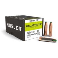 Nosler 30181 Ballistic Tip Hunting 30 Caliber .308 220 GR Round Nose (RN) 50 Box