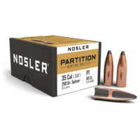Nosler 44801 Partition 35 Caliber .358 250 GR Spitzer 50 Box