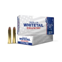 Nosler Whitetail Country 45-70 Government 300 Grain Solid Base Brass Cased Rifle Ammunition
