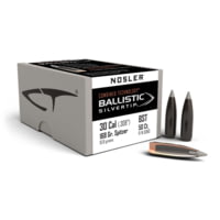 Nosler 51160 Ballistic Silvertip 30 Caliber .308 168 GR Spitzer Point 50 Box