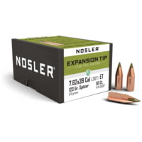 Nosler 59387 E-Tip 7.62X39 123 GR Spitzer Boat Tail 50 Box