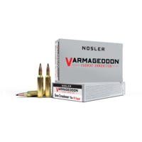 Nosler 6mm Creedmoor Flat Base Tipped 70 grain Brass Cased Rifle Ammunition