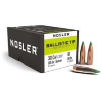 Nosler Ballistic Tip Hunting Rifle Bullet .30 Caliber 165 Grain