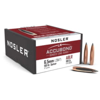 Nosler AccuBond Long Range 6.5mm Caliber 150 Grain Rifle Bullets