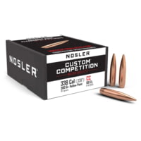 Nosler Custom Competition Rifle Bullet .338 Caliber 300gr HPBT