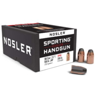 Nosler HandGun Pistol Bullet .38 Caliber 158gr JHP