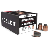 Nosler HandGun Pistol Bullet .44 Caliber 200gr JHP