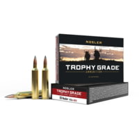 Nosler Trophy Grade .26 Nosler 142 Grain AccuBond Long Range Brass Cased Centerfire Rifle Ammunition