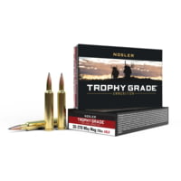 Nosler Trophy Grade .30-378 Weatherby Magnum 210 Grain AccuBond Long Range Brass Cased Centerfire Rifle Ammunition