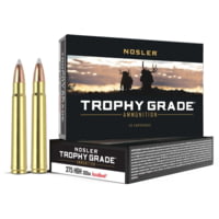 Nosler Trophy Grade .375 H&amp;H Magnum 300 Grain AccuBond Brass Cased Centerfire Rifle Ammunition