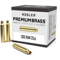 Nosler Unprimed Brass Cases .300 Remington Ultra Magnum 11940
