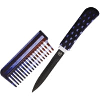 Novelty Cutlery Comb 3.13 in Stainless Steel Kitchen Knife