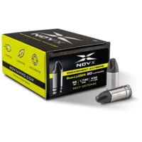NovX Ammunition Engagement/Extreme Self Defense 9mm Luger 65 Grain Fluted Stainless Steel Cased Pistol Ammunition