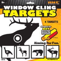 Nxt Generation Animal Window Cling Targets 4 Animal Targets