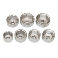 OEM TOOLS 27197 3/8in Drive Oil Filter Removal Socket Set 7-Piece