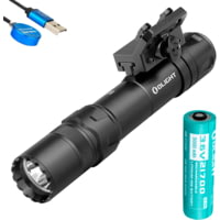 Olight Odin GL M 1500 Lumens LED Rechargeable Rail Mount Flashlight w/Green Beam Combo