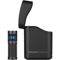 Olight Baton 4 Premium 1300 Lumens LED Rechargeable EDC Flashlight with Wireless Charging Case