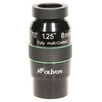 Olivon Wide-Angle 70 deg 8mm 2in or 1.25in Eyepiece