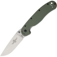 Ontario Knife Rat 1 Linerlock OD Green Folding Knife