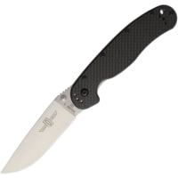 Ontario Knife RAT I Carbon Fiber D2 Steel Folding Knife