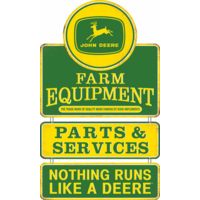 Open Road Brands Linked Emb Tin Sign John Deere Equipment<