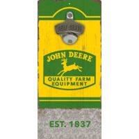 Open Road Brands Mdf Bottle Opener John Deere Est. 1837<