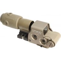 EOTech OPMOD MPO III EXPS2-0 Holo Sight with 3x G23 Magnifier - 65 MOA ring and 1MOA dot Reticle, Tan