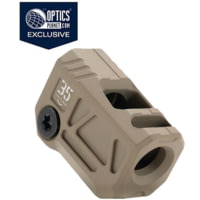 OpticsPlanet Exclusive Strike Industries Micro 9mm QUAD V Threaded Compensator