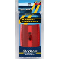 Optronics Mark Light Oval Base Red