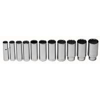 Wright Tool 1/2in Drive 11 Pc. 6point.deep 875-414